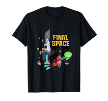 Load image into Gallery viewer, Final Space Retro Style T-shirt Brand Cotton Men Clothing Male Slim Fit T Shirt Sleeve Harajuku Tops
