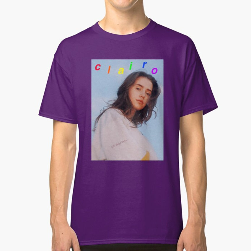Clairo T Shirt Clairo Indie Bedroom Pop – NHS Rainbow T Shirt