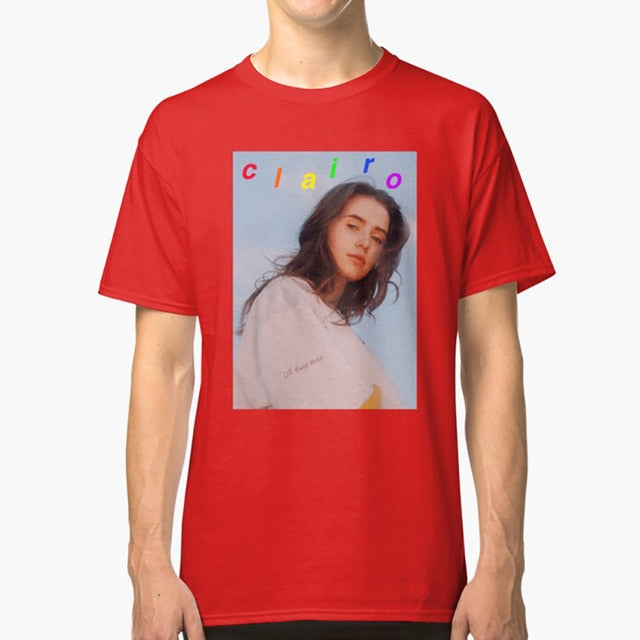 Clairo T Shirt Clairo Indie Bedroom Pop – NHS Rainbow T Shirt